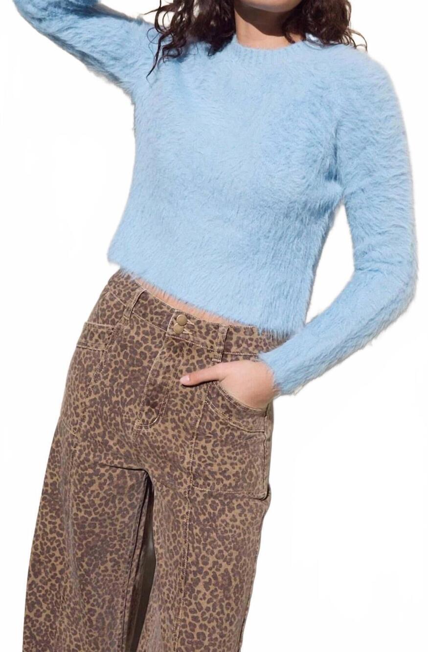 NEW MINKPINK cloud sweater in periwinkle